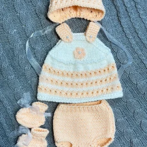 Hand knitted outfit